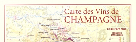  Benoit France - Carte des Vins de Champagne.