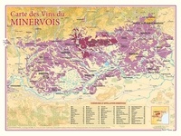  Benoit France - Carte des vins du Minervois.