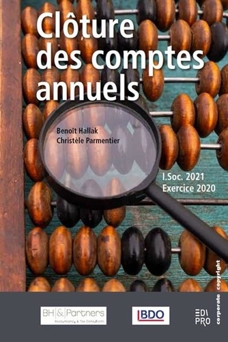Benoît Hallak et Christèle Parmentier - Clôture des comptes annuels - I.Soc. 2021 Exercice 2020.