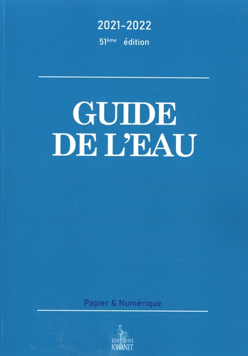 Guide de l'eau  Edition 2021-2022