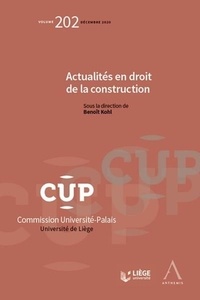 Benoît Kohl - Actualités en droit de la construction.