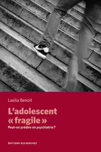 Ladolescent "fragile"