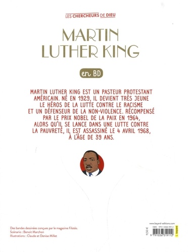 Les Chercheurs de Dieu Tome 14 Martin Luther King