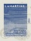 Lamartine - Vie publique et privée