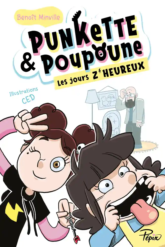 Couverture de Punkette & Poupoune n° 2 Les jours z'heureux