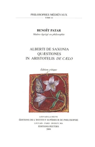 Alberti de Saxonia Quaestiones in Aristotelis De Caelo