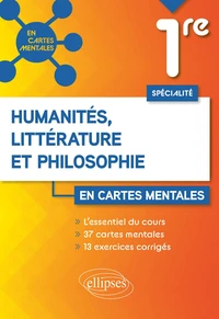 Spécialité Humanités, Littérature et Philosophie en cartes mentales 1re
