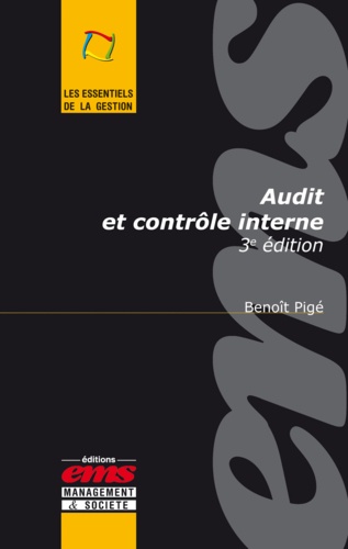 Benoît Pigé - Audit et contrôle interne.