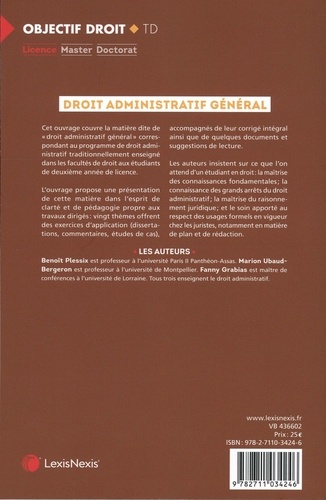 Droit administratif général 2e édition