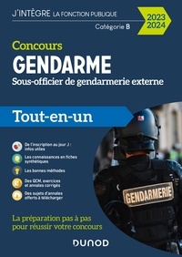 Benoît Priet et Corinne Pelletier - Concours Gendarme - Sous-officier de gendarmerie externe - 2023/2024 - Tout-en-un.