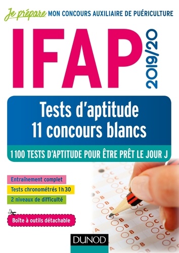 Benoît Priet et Bernard Myers - IFAP 11 concours blancs - 1100 tests d'aptitude pour être prêt le jour J.