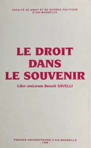 Le Droit Dans Le Souvenir