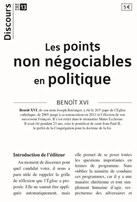 Les points non négociables en politique