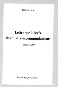 Lettre sur la levée des quatre excommunications
