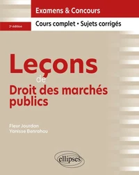 Leçons de Droit des marchés publics