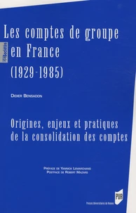 Les comptes de groupe en France (1929-1985)