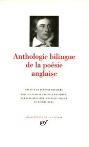 Anthologie bilingue de la poésie anglaise