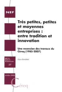 Très petites, petites et moyennes entreprises : entre tradition et innovation