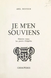 Je m'en souviens