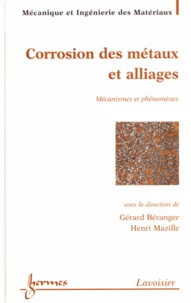 Corrosion des métaux et alliages