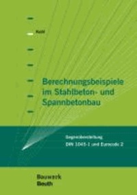 Berechnungsbeispiele im Stahlbeton- und Spannbetonbau - Gegenüberstellung DIN 1045-1 und Eurocode 2.