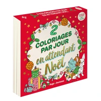 2 coloriages par jour en attendant Noël - Noël enchanté