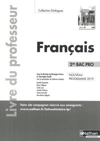 Bérengère Dreux et Christophe Guelff - Français 2de Bac Pro Dialogues - Livre du professeur.