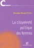Bérengère Marques-Pereira - La citoyenneté politique des femmes.