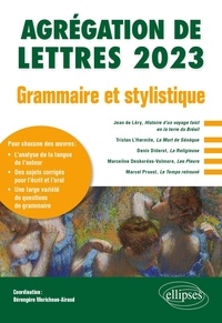 Epub Télécharger l'ebook Grammaire et stylistique  - Agrégation de Lettres