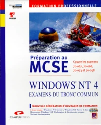 Preparation Au Mcse Coffret 4 Volumes Windows Nt 4. Examens Du Tronc Commun