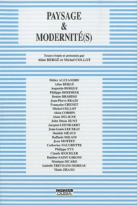 Paysage & modernité(s)