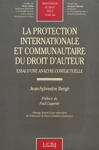 La protection internationale et communautaire du droit d'auteur