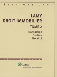 Lamy droit immobilier