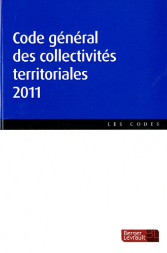  Berger-Levrault - Code général des collectivités territoriales.
