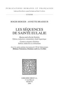 Les séquences de Sainte Eulalie