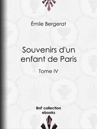 Souvenirs d'un enfant de Paris