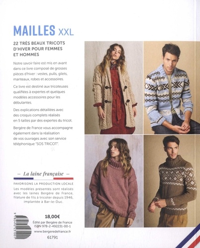 Mailles XXL. Nos plus beaux tricots d'hiver
