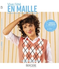  Bergère de France - Vive l'été en maille - Modèles tricot et crochet en coton pour femme.
