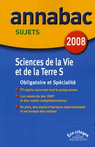 Sciences de la Vie et de la Terre S