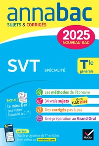 SVT spécialité Tle générale