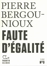 Faute d'égalité