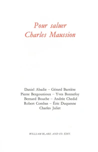 Pour saluer Charles Maussion