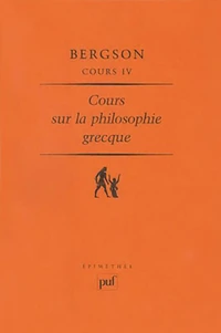Cours sur la philosophie grecque.