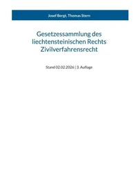 Gesetzessammlung des liechtensteinischen Rechts - Zivilverfahrensrecht