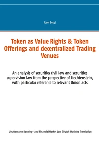 Token als Waarderechten & Tokenanbiedingen en Gedecentraliseerde Handelscentra