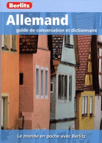  Berlitz - Allemand - Guide de conversation et dictionnaire.