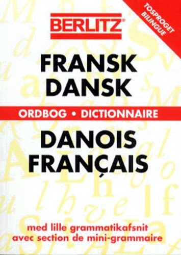 Berlitz - Dictionnaire danois-français et fransk-dansk.