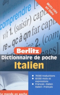  Berlitz - Dictionnaire de poche Italien - François-Italien ; Italien-Français.