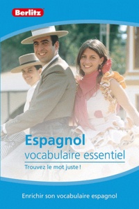  Berlitz - Espagnol vocabulaire essentiel.