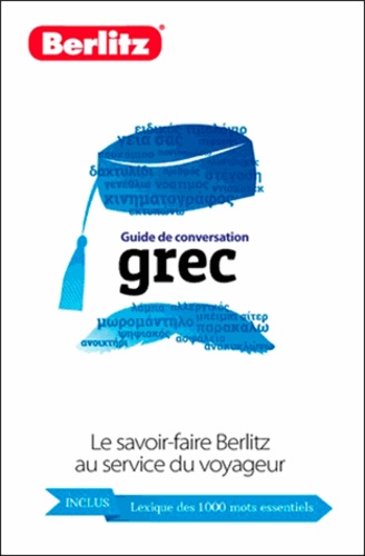  Berlitz - Grec - Guide de conversation.